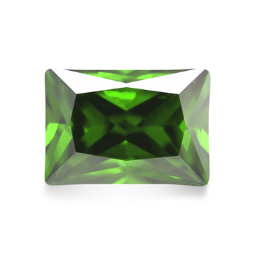 Radiant Emerald CZ Loose Gemstones